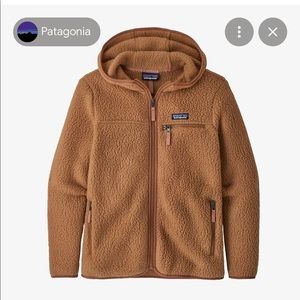 Patagonia hooded fleece